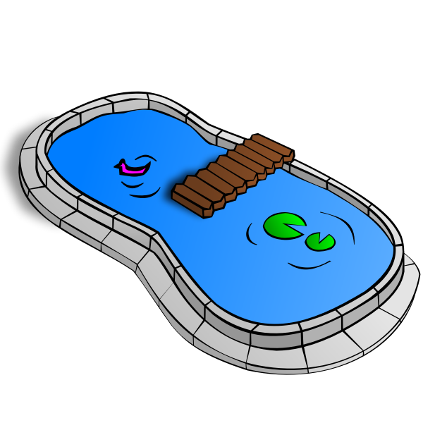 SVG Pond RPG map symbol vector image