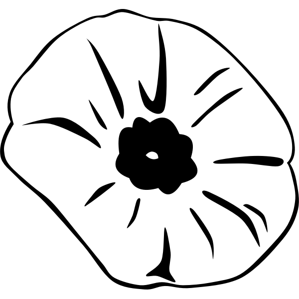 SVG Poppy Remembrance Day