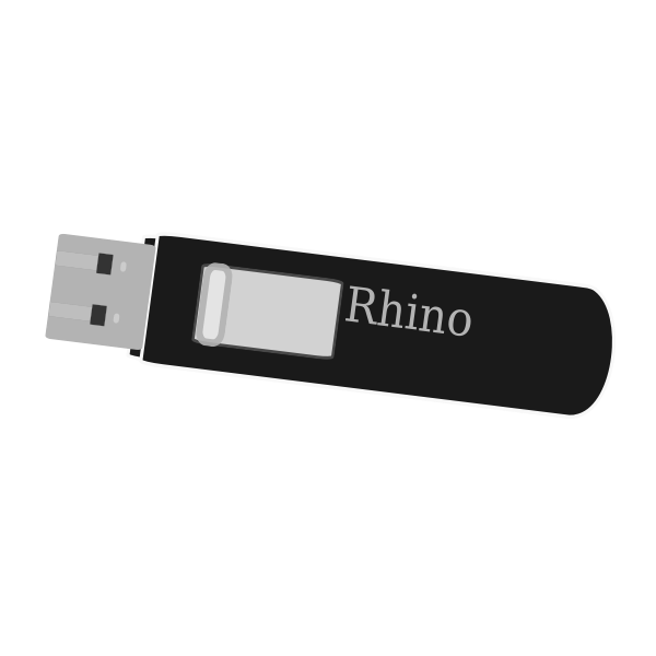 SVG Portable storage vector image