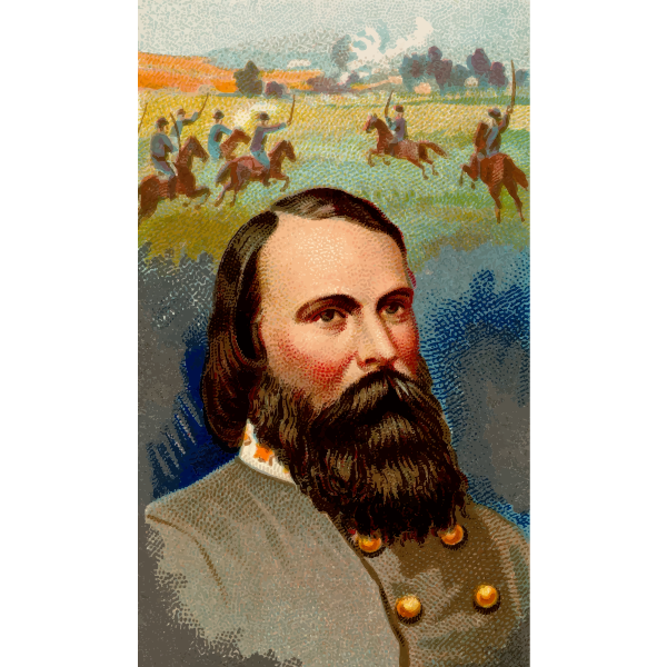 SVG Portrait of American general