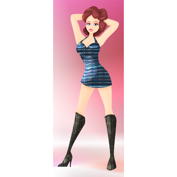 SVG Posing model