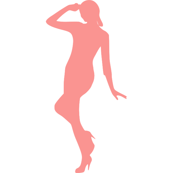 SVG Posing silhouette