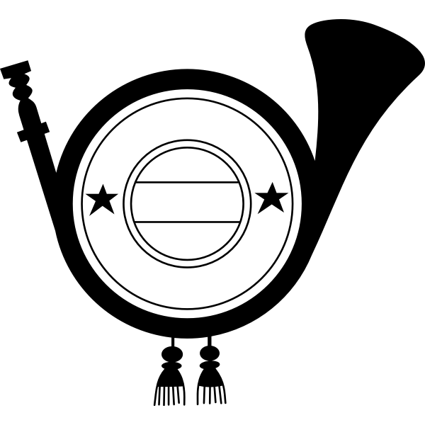 SVG Post horn emblem