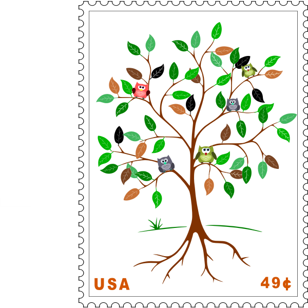 SVG Postage stamp