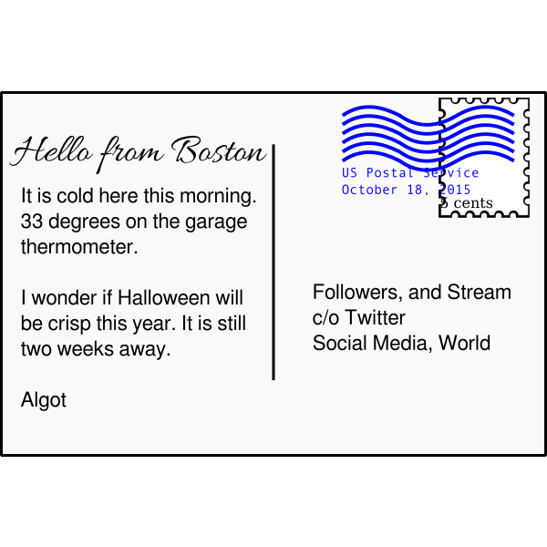 SVG Postcard