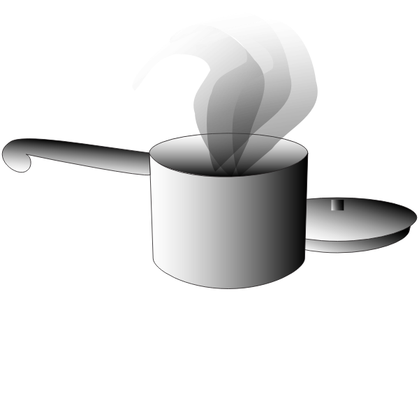 SVG Pot with lid vector illustration