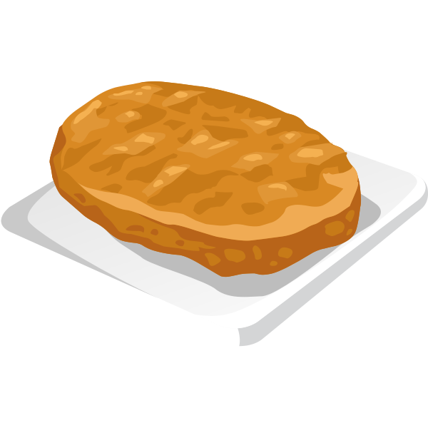 SVG Potato patty