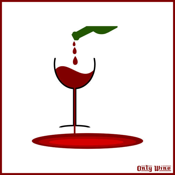 SVG Pouring wine image
