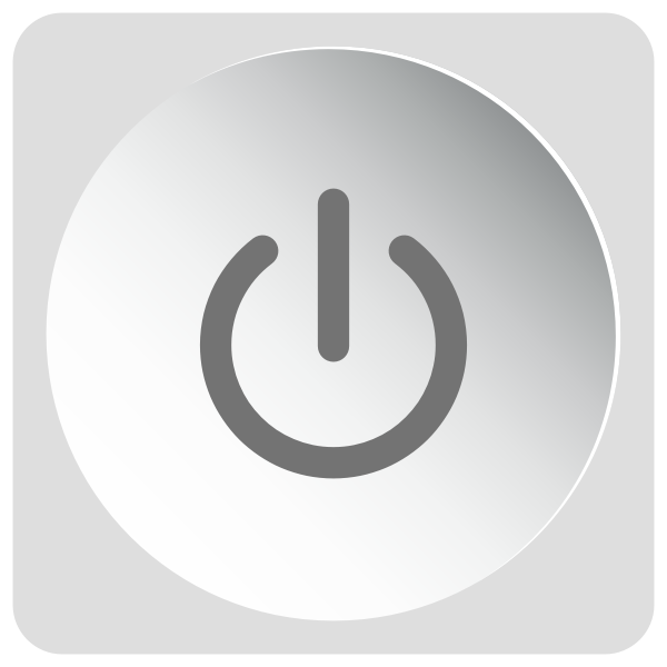 SVG Power button icon