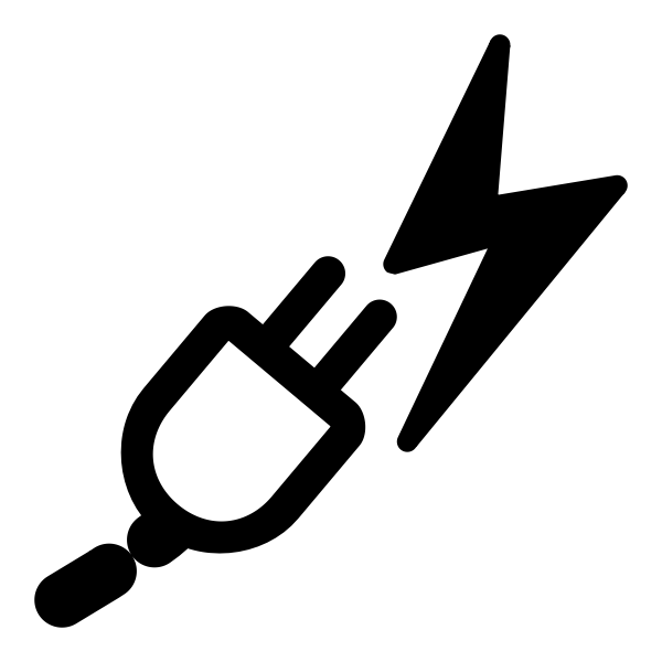 SVG Power manager icon vector drawing