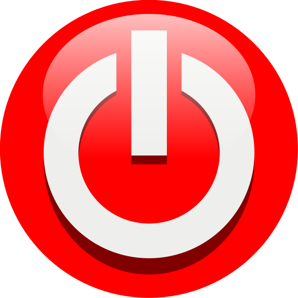 SVG Power off icon