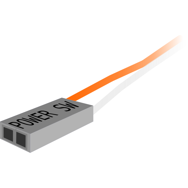 SVG Power switch plug vector clip art