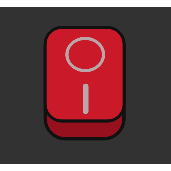 SVG Powerbutton off