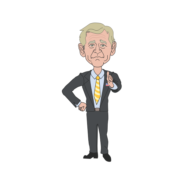 SVG President George W Bush