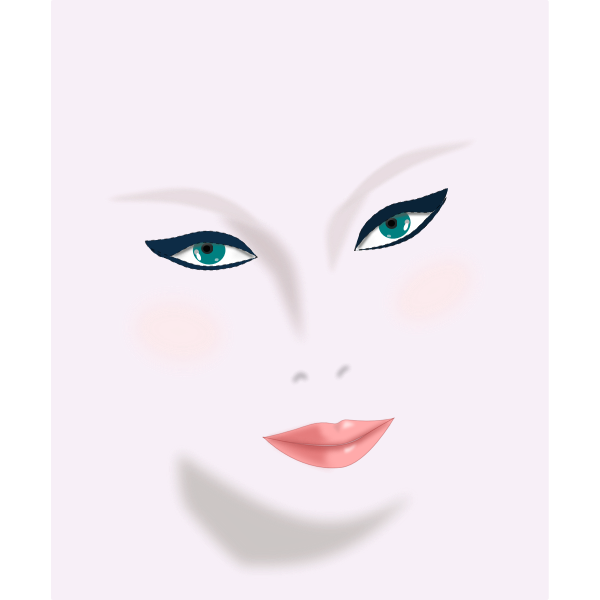 SVG Pretty face