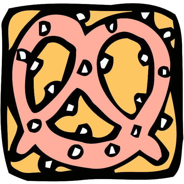 SVG Pretzel icon