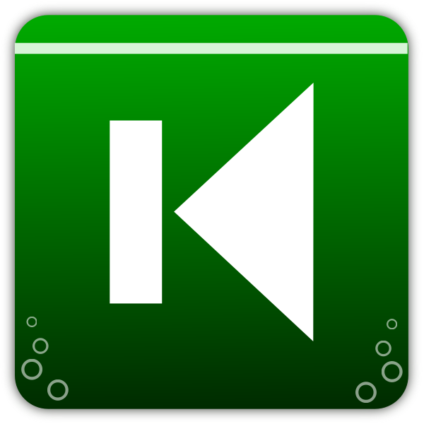 SVG Previous track icon