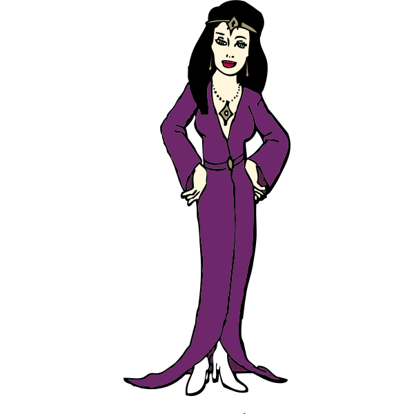SVG priestess