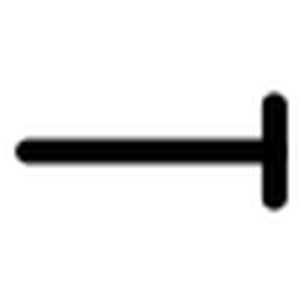 SVG primary line dimension line end