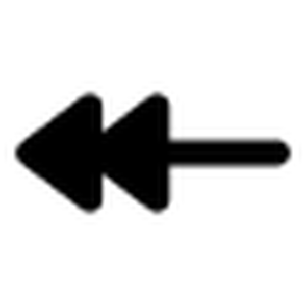 SVG primary line double arrow begin