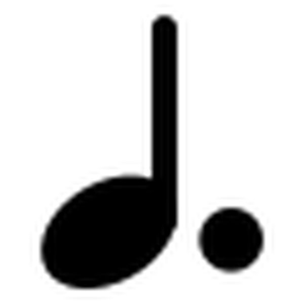 SVG primary music dottednote