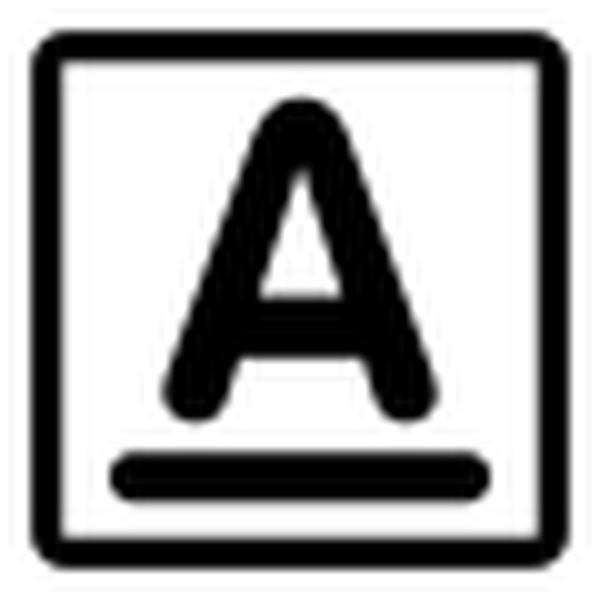 SVG primary text under
