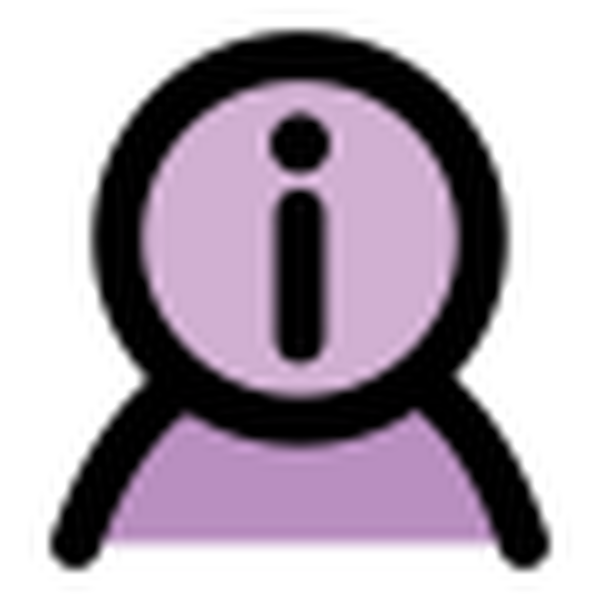 SVG primary user info
