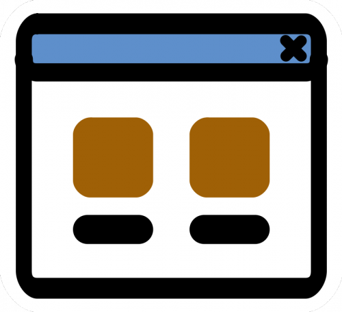 SVG primary view icon
