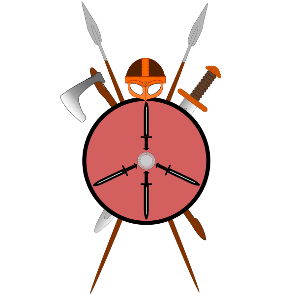 SVG Primitive weapons selection vector image