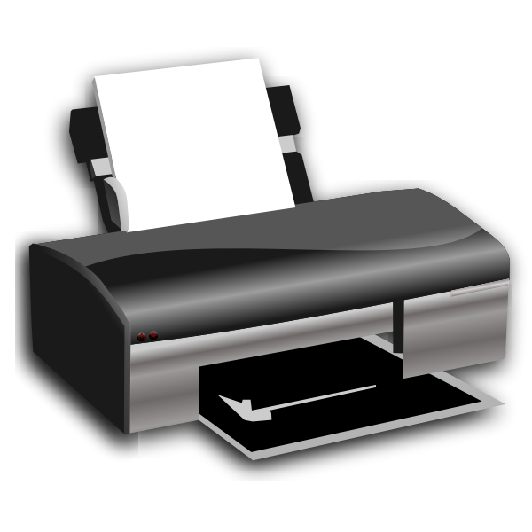 SVG Printer clip art