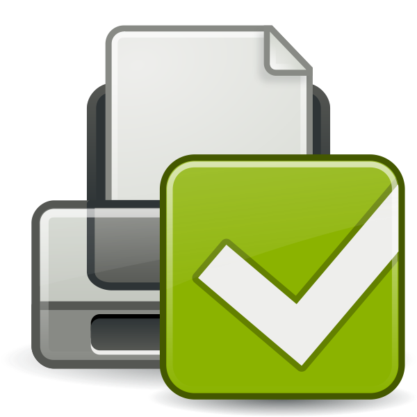 SVG Printer printing