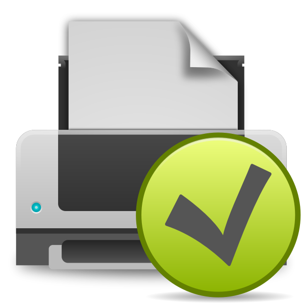 SVG Printing icon