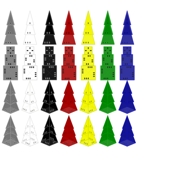 SVG Printing with Pyramids