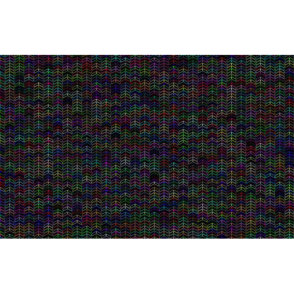 SVG Prismatic abstract leaves pattern