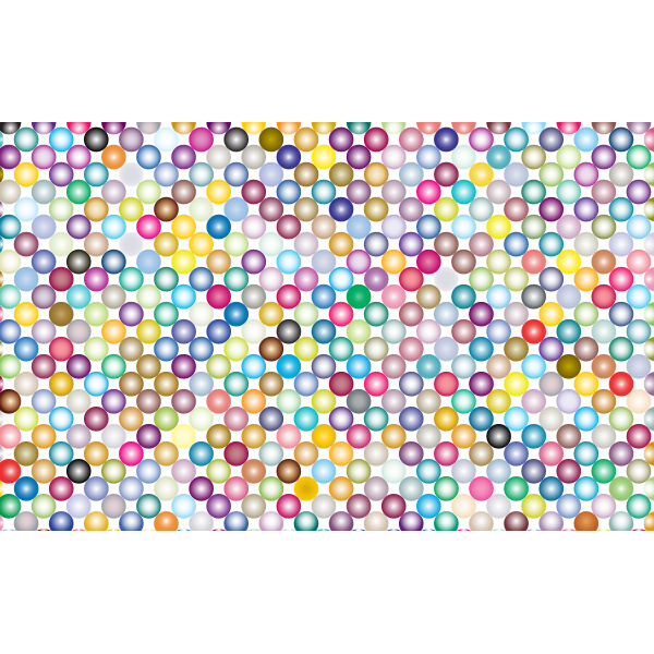 SVG Prismatic circles pattern vector drawing