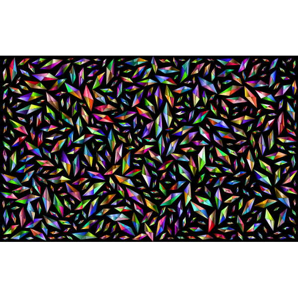 SVG Prismatic diamonds motif