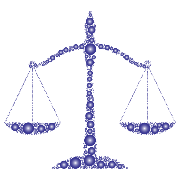 SVG Prismatic Justice Scales Circles 4