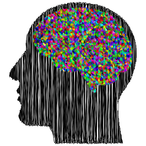 SVG Prismatic man039s brain