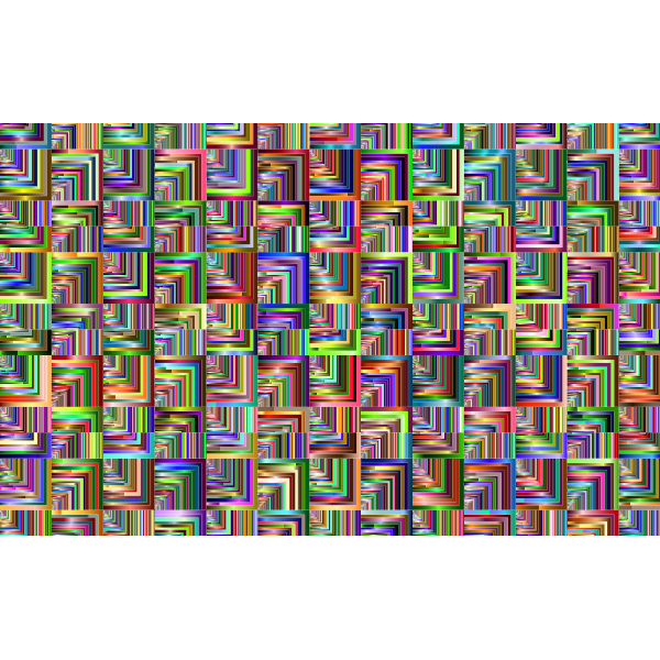 SVG Prismatic Optical Illusion Pattern Clip Art