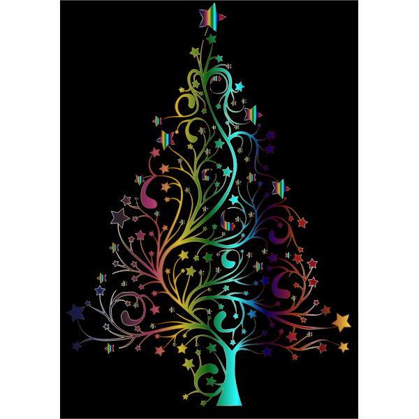 SVG Prismatic tree