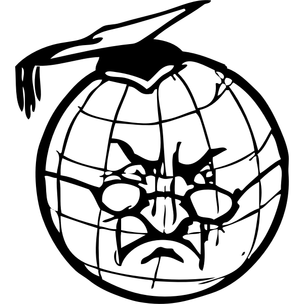 SVG professor Earth