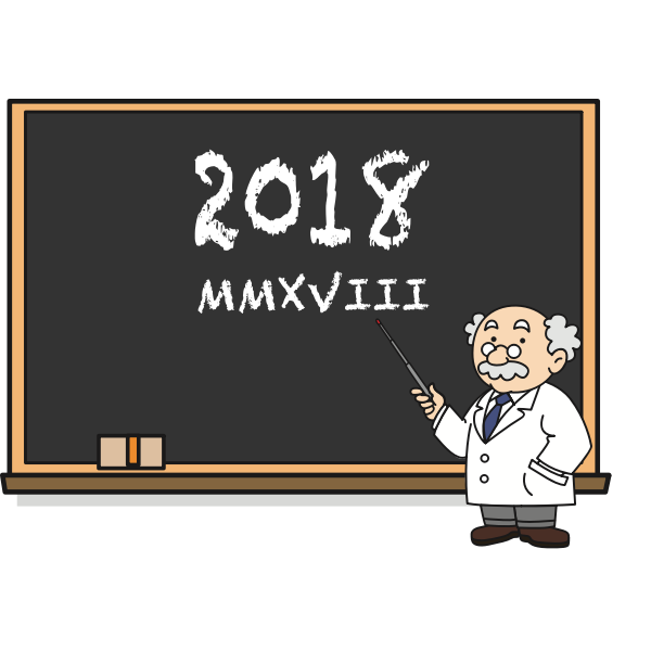 SVG Professor in a classroom