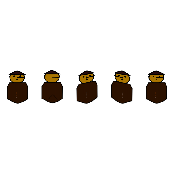 SVG Professor Sprites