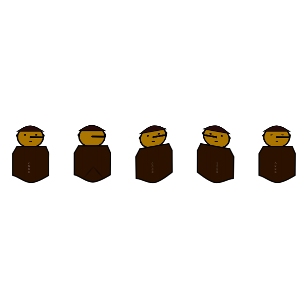 SVG Professor Sprites