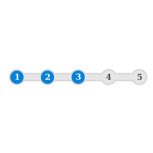 SVG Progress bar vector icon