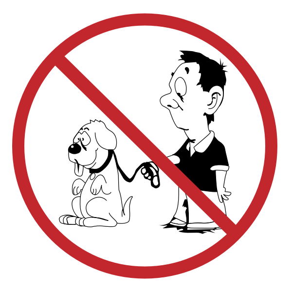 SVG Prohibition of dogs