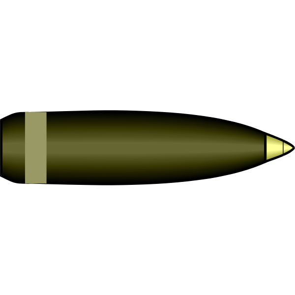 SVG Projectile vector drawing
