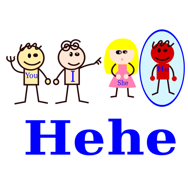 SVG Pronoun he