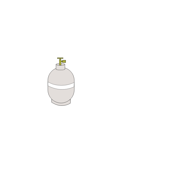 SVG Propane Tank
