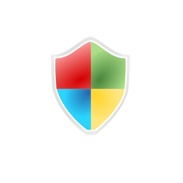 SVG Protected shield